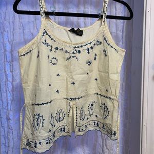 Light yellow tank top